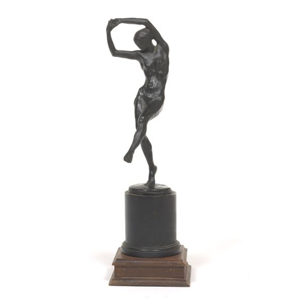GRAND TOUR BRONZE OF A DANCING NUDE