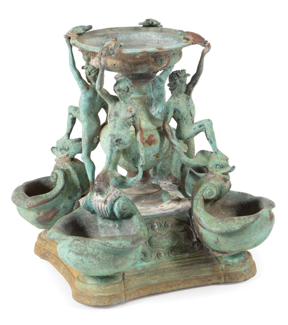 GRAND TOUR BRONZE OF "FONTANA DELLE