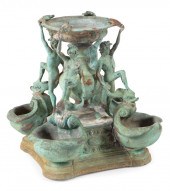 GRAND TOUR BRONZE OF "FONTANA