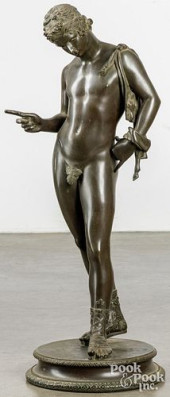 GRAND TOUR BRONZE OF NARCISSUS