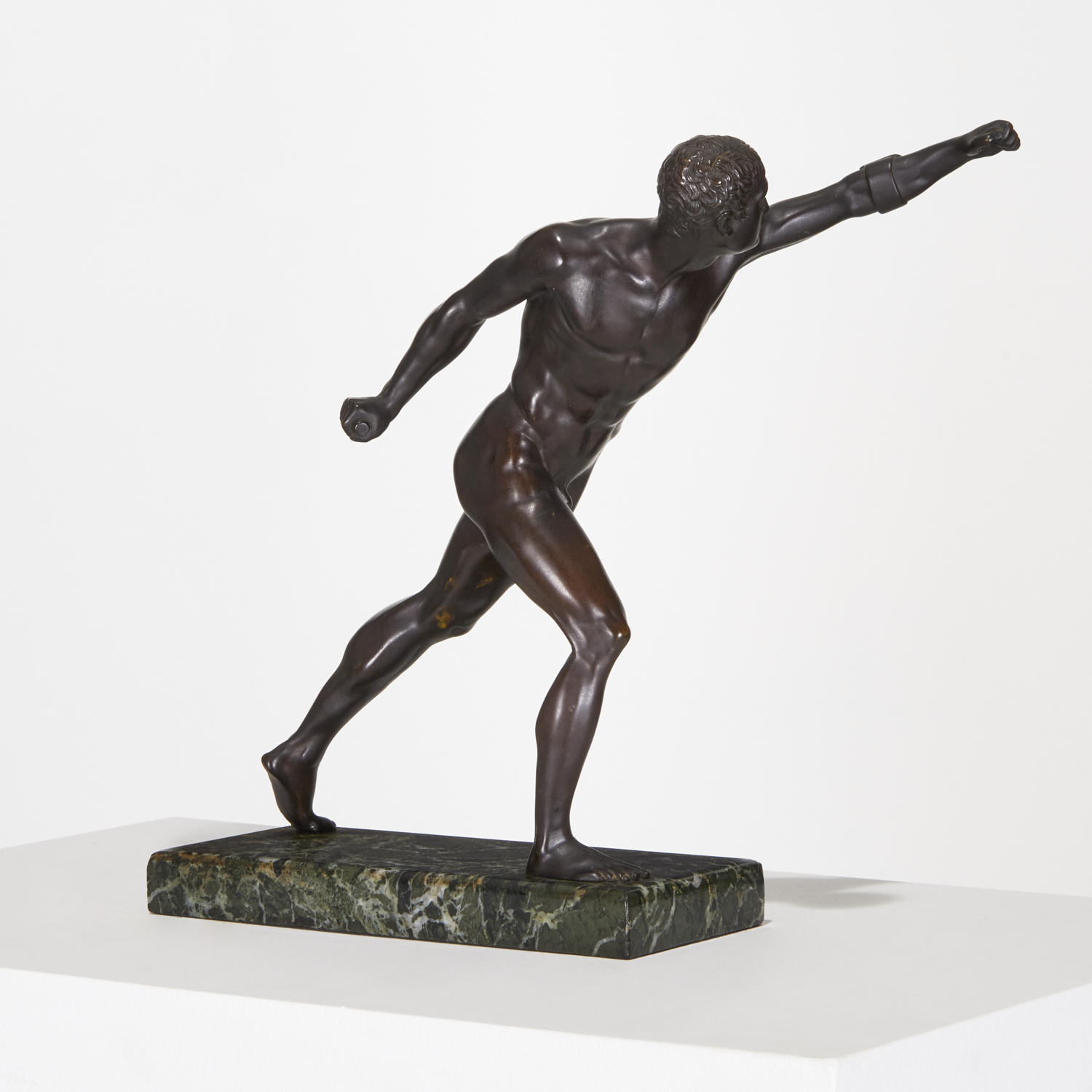 GRAND TOUR BRONZE OF THE BORGHESE
