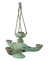 GRAND TOUR BRONZE OIL HANGING