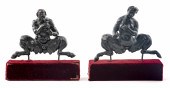GRAND TOUR BRONZE SATYRS ON ST