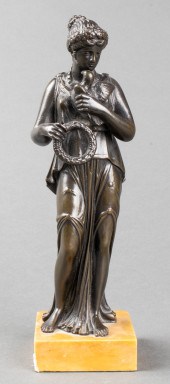GRAND TOUR BRONZE SCULPTURE OF