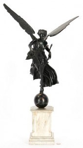 GRAND TOUR BRONZE STATUE "WING