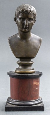 GRAND TOUR BUST OF ROMAN EMPER