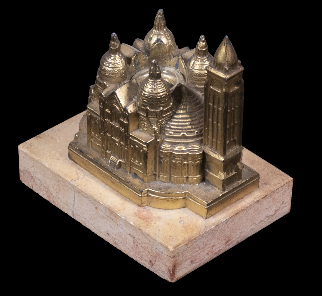 GRAND TOUR CATHEDRAL FORM INKWELL