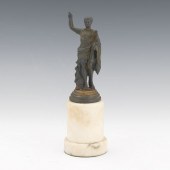 GRAND TOUR GILT PATINATED META