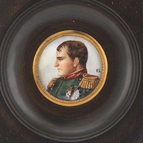 GRAND TOUR MINIATURE PORTRAIT OF