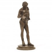 GRAND TOUR NARCISSUS BRONZE, A