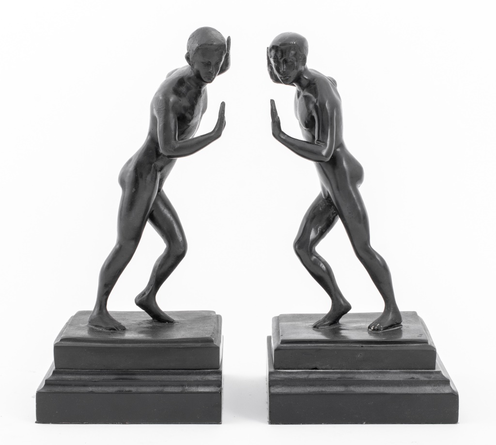 GRAND TOUR NUDE FIGURAL BRONZE