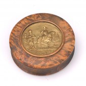GRAND TOUR ORMOLU BRONZE MEDAL