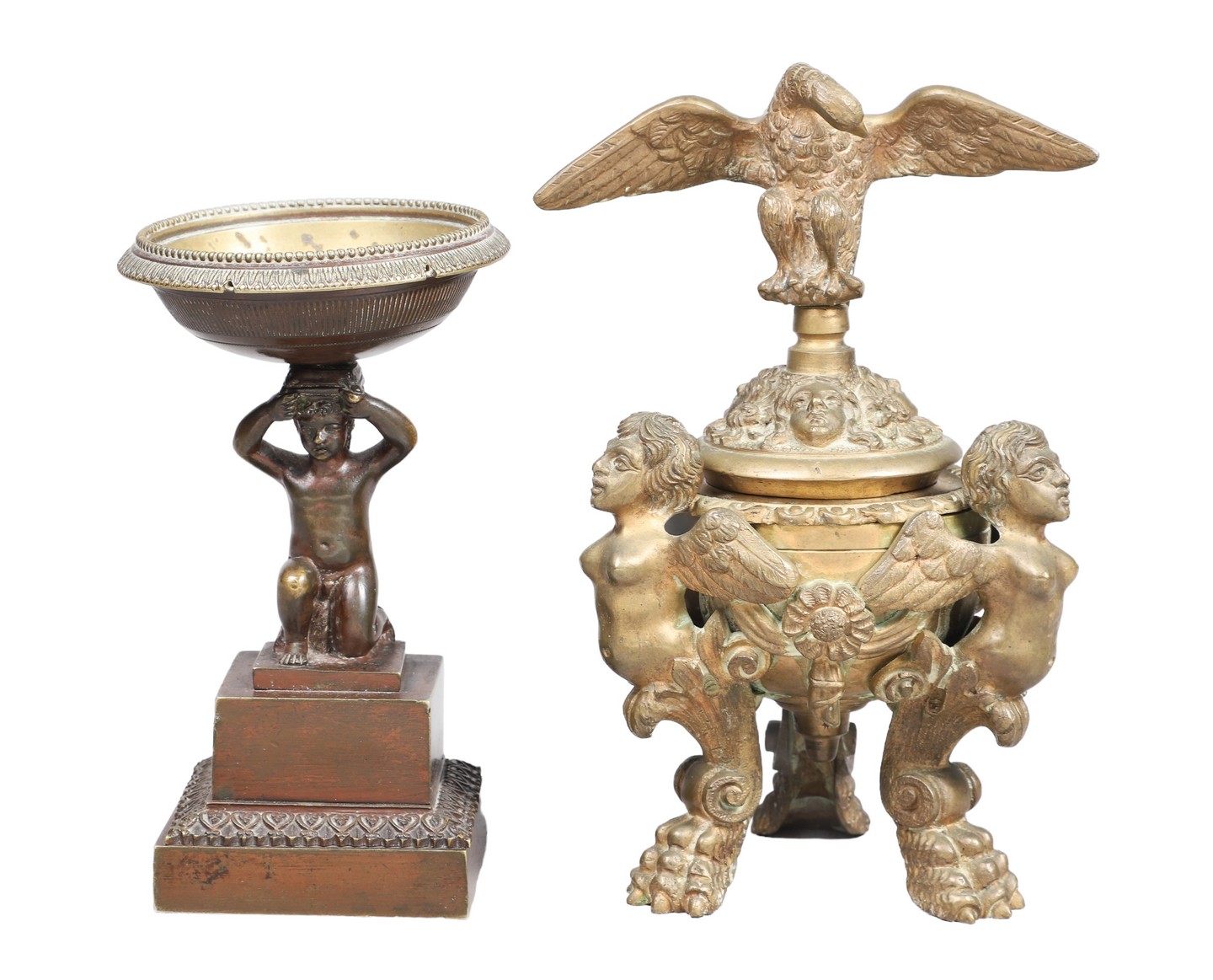 Grand tour putti compote and
