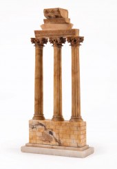 GRAND TOUR SIENNA MARBLE TEMPL