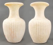 GRAND TOUR STYLE ALABASTER VAS