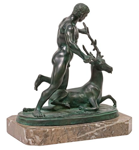 GRAND TOUR STYLE BRONZE MODEL OF