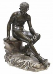 GRAND TOUR STYLE BRONZE SCULPT