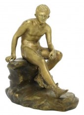 GRAND TOUR STYLE BRONZE SCULPT