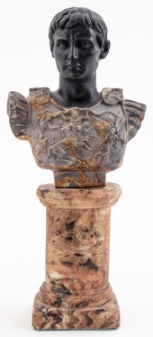 GRAND TOUR STYLE BUST OF CAESA