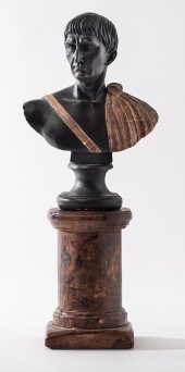GRAND TOUR STYLE BUST OF TRAJA