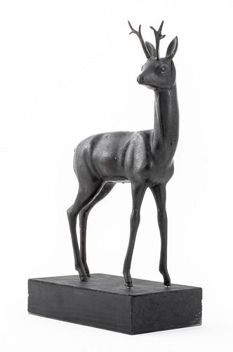 GRAND TOUR STYLE STAG PATINATED