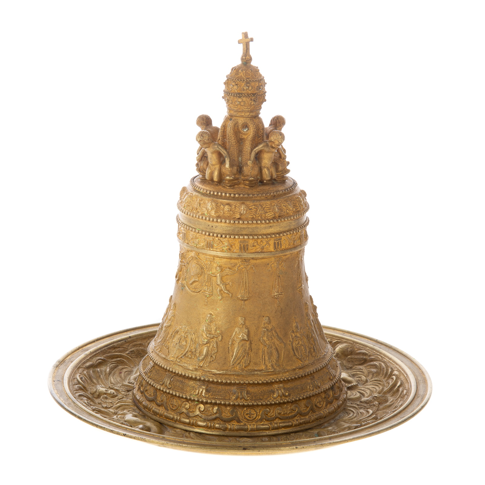 GRANDE TOUR GILT BRONZE TABLE