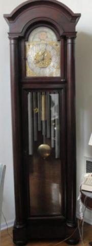 Grandfather Clock. Mahogany with