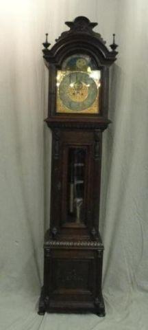 Grandfather Clock with Moon