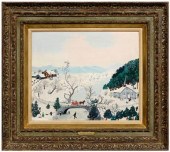 Grandma Moses painting (Anna M