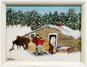 Grandma Moses painting (Anna M