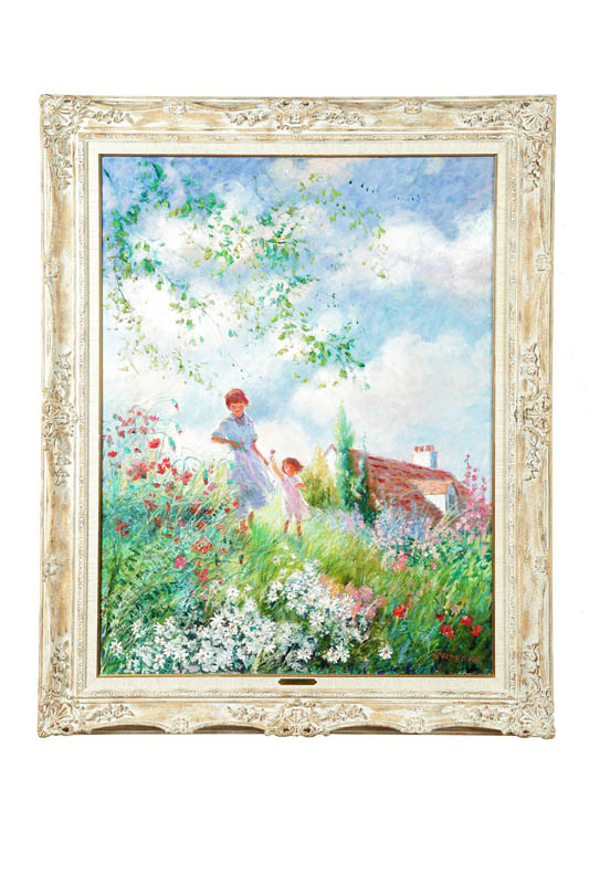 GRANDMA'S GARDEN  BY JENETTE LEUERS
