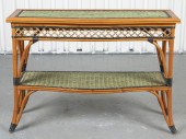 GRANGE BAMBOO & RATTAN CONSOLE
