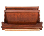 GRANGE MAHOGANY SLEIGH BED<br>