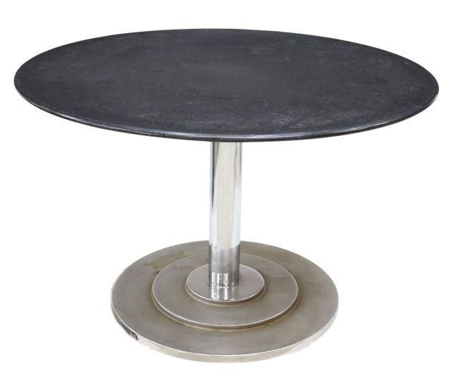 GRANITE TOP CAST IRON PEDESTAL