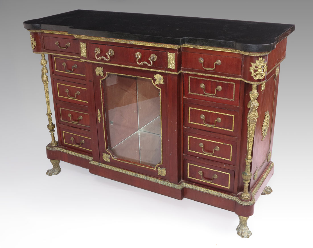 GRANITE TOP FRENCH STYLE ORMOLU