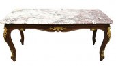 GRANITE TOP ORMOLU MARBLE COFF