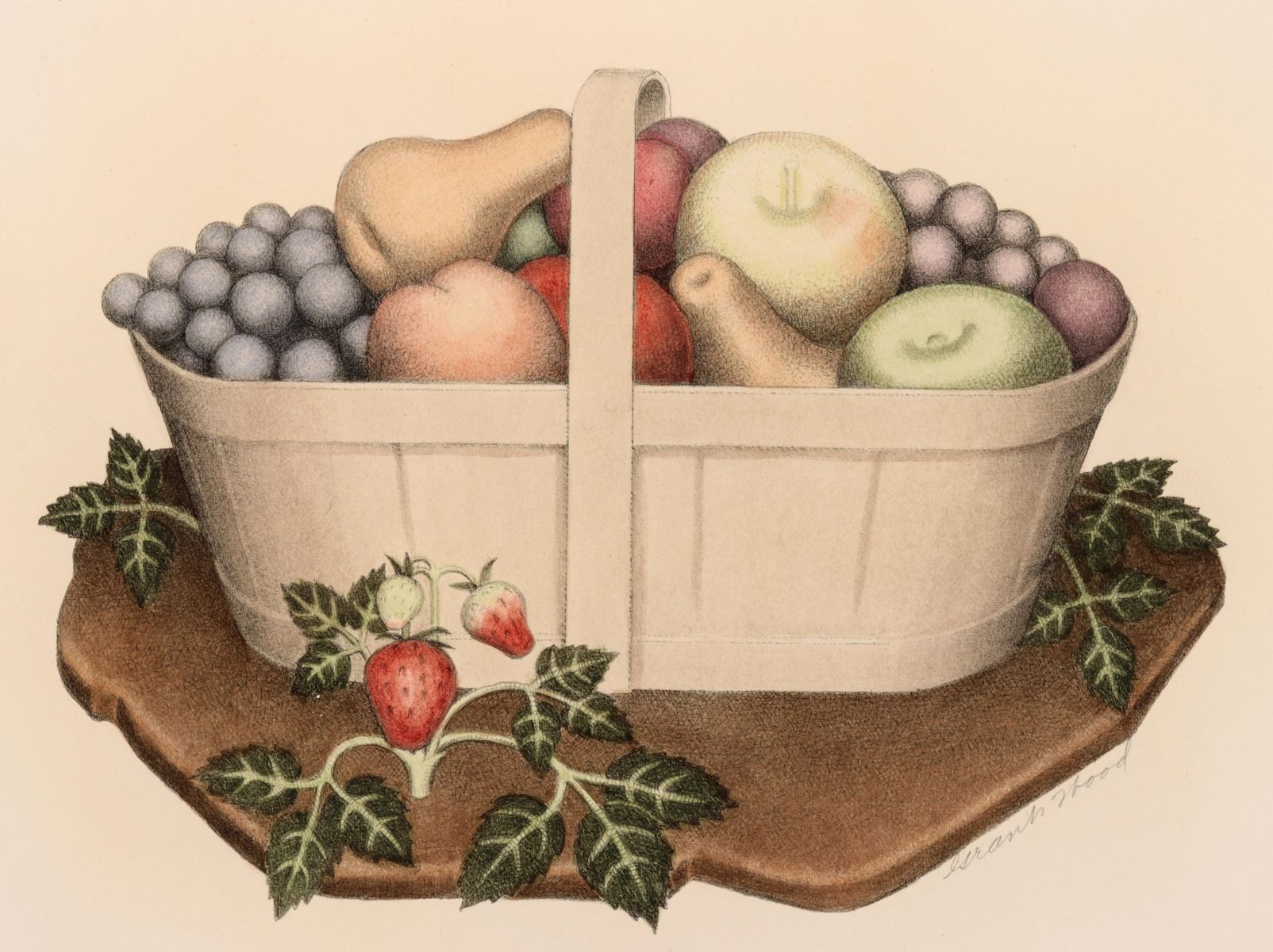 GRANT WOOD (1891-1942) PENCIL