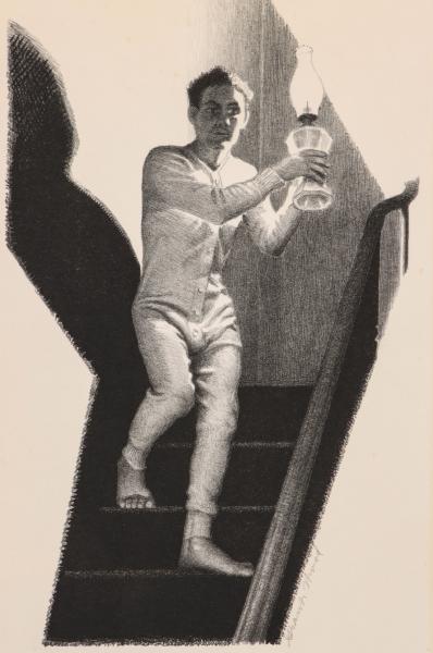 GRANT WOOD (1891-1942) PENCIL