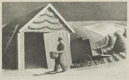 *Grant Wood (American 1891-1942)