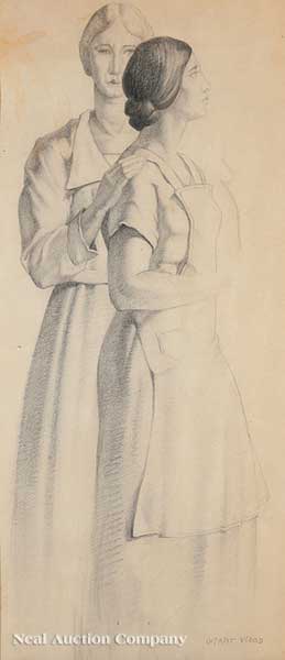Grant Wood (American 1891-1942)