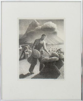 GRANT WOOD &QUOT;APPROACHING S
