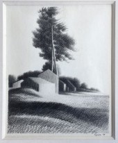 GRAPHITE DRAWING BY ROBERT KIP