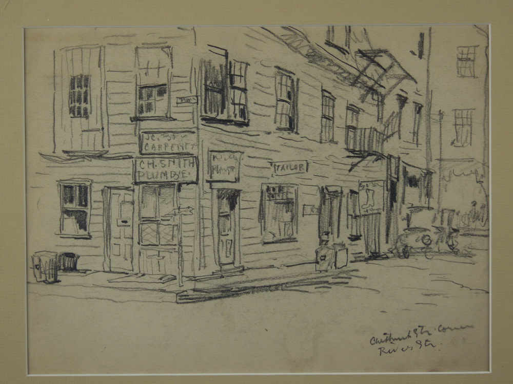 GRAPHITE DRAWING- Christ Church