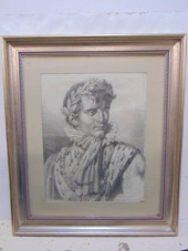 GRAPHITE DRAWING OF EMPEROR NA