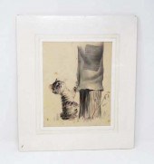 GRAPHITE & PENCIL DRAWING BY D