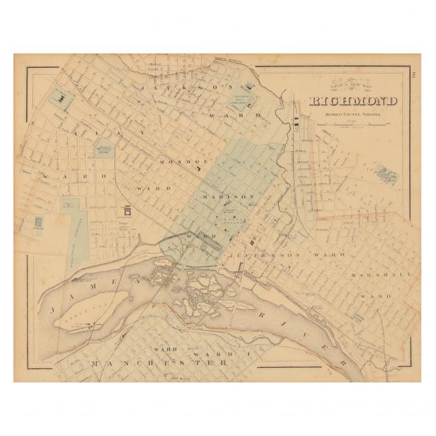 GRAY, ORMANDO. GRAY'S NEW MAP OF
