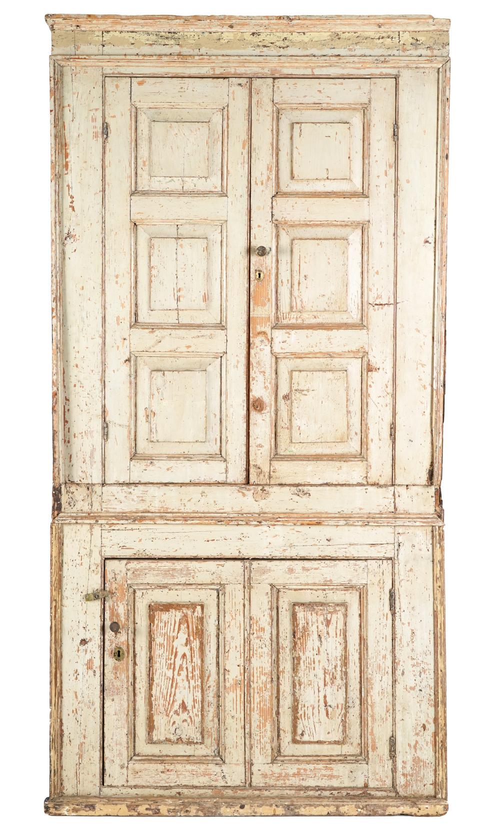 GRAY PAINTED CABINETof