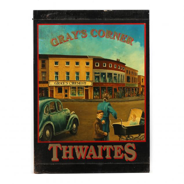 GRAY'S CORNER THWAITES DOUBLE-SIDED