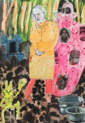 Grayson Perry (1960-) watercol