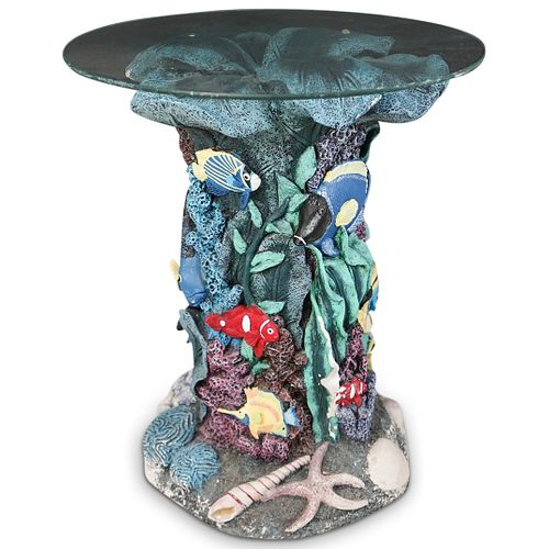 GREAT BARRIER REEF GLASS TOP
